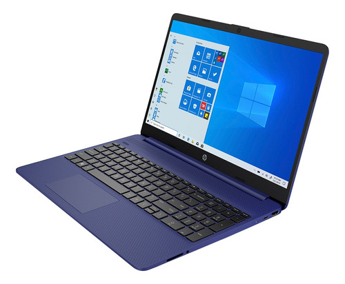 Notebook Hp 15-ef2513la Ryzen 5 8gb Ram 256gb M2 Pcie Win 10 Color Azul índigo