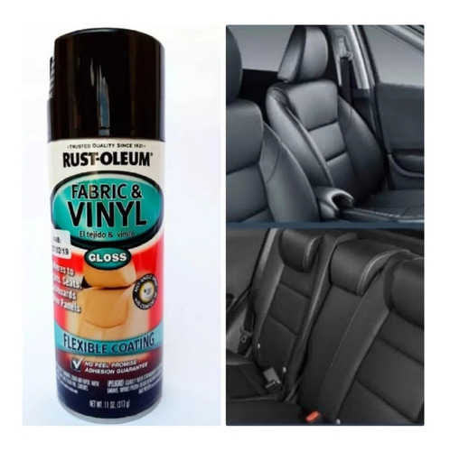 Imagem 2 de 2 de Tinta Spray Para Tecido E Couro- Escolha A Cor - Rust-oleum