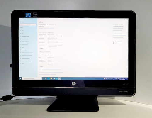 Imagem 2 de 7 de All In One Hp 21,5 Fullhd Core2duo E7500 8gb 120gb Ssd