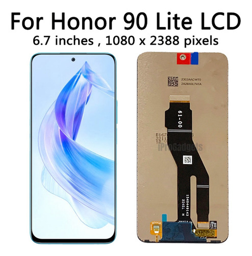 Zici Pantalla Táctil Lcd Para Huawei Honor 90 Lite Crt-nx1