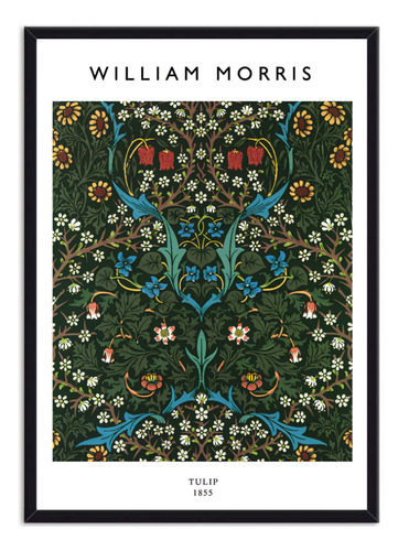 Cuadro Decorativo Tulip William Morris 1855