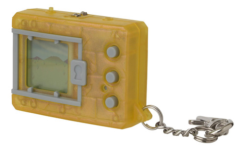 Digivice Digimon Amarillo Translúcido, Mascota Virtual Color