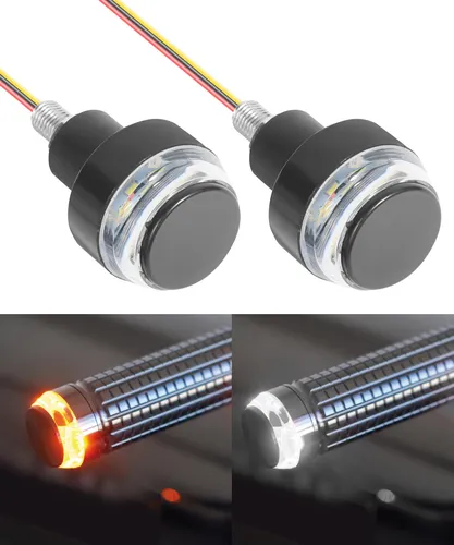 comprar Luz Led Para Extremo Manillar Motocicleta Señal Giro 12 V
