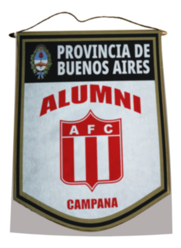 Banderin 40cm Gold Alumni Fc Campana Alumni Fc Campana Alumni Fc Campana