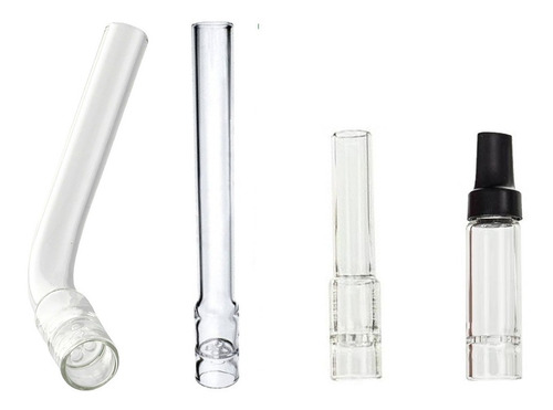 Kit 4 Tubos Vidro Curto Arizer Air Frete Gratis + Tela Inox