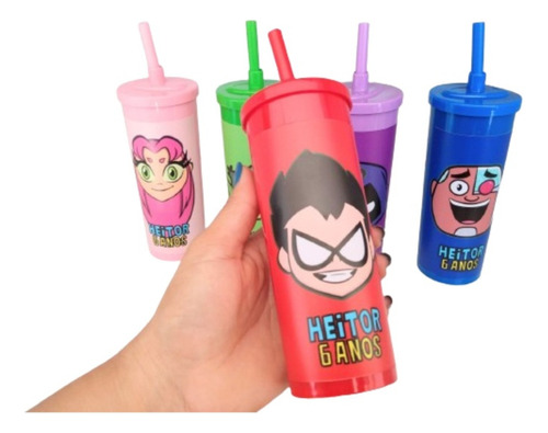 Lembrancinha Personalizada 20 Copos Long Drink