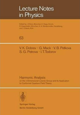 Libro Harmonic Analysis : On The N-dimensional Lorentz Gr...