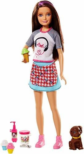 Barbie Sisters Skipper Doll And Ice Cream Stand