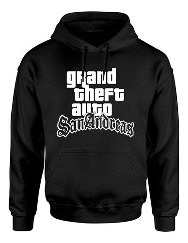 Buzo Canguro Con Capucha - Grand Theft Auto San Andreas Gta