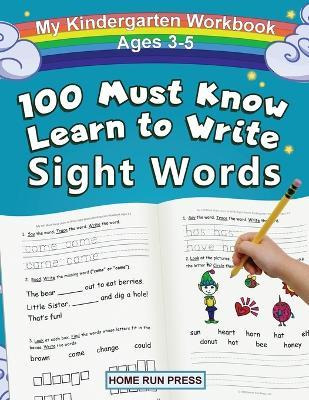 Libro My 100 Must Know Learn To Write Sight Words Kinderg...