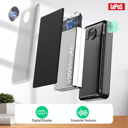 Cargador Portátil De 40 000 Mah, Usb-c