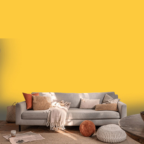 Tinta Látex Standard Megaton 3,6l Rende Até 30m² Acabamento Fosco Cor Amarelo Cítrico