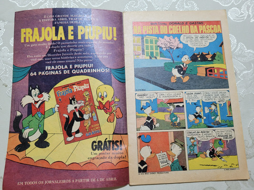 Gibi O Pato Donald N° 1170 - 12/04/74 - Editora Abril (Usado)
