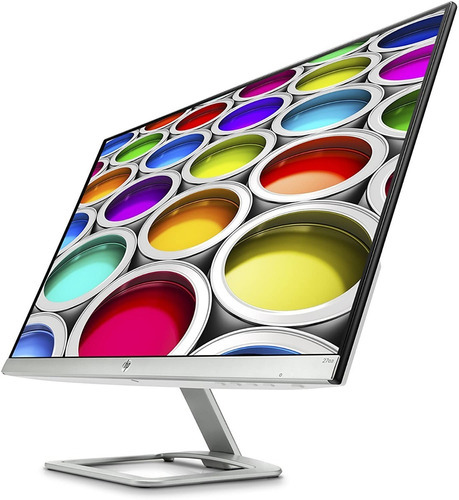 Monitor Hp 27ea Led 27 Prata-natural E Branco 110v/220v Cor Prata-natural/branco