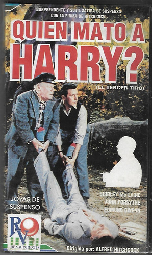 Quien Mato A Harry? Vhs Alfred Hitchcock Shirley Maclaine