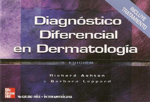 Libro Diagnostico Diferencial En Dermatologia Incluye Tratam