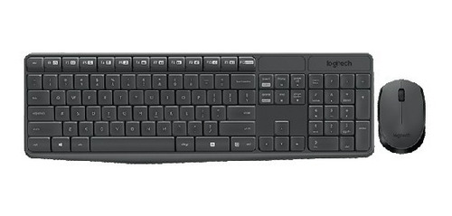 Kit De Teclado Y Mouse Inalámbricos Mk235 Logitech