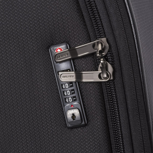 Maleta Grande De 80 Cm Delsey Expandible Con Candado Tsa