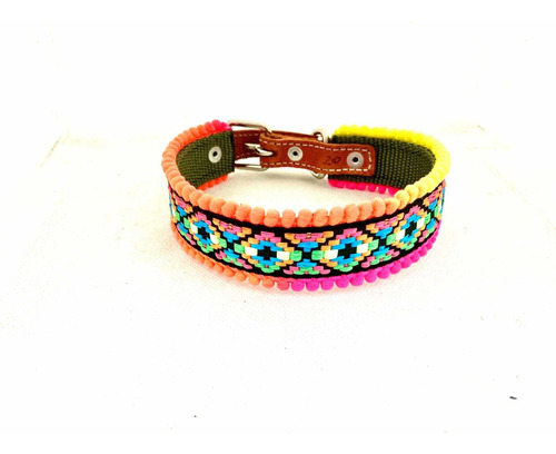 Collar Artesanal #18 (38-44 Cms) Bombón