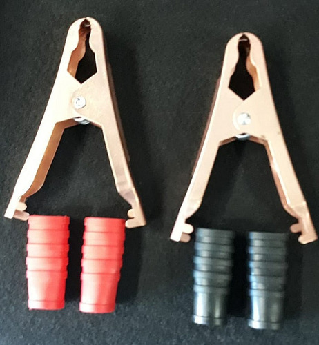 Juego De Pinza Para Cargador De Baterías Hasta 100 Amper