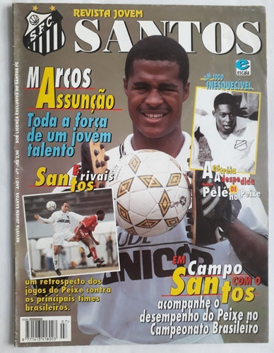 Revista Santos N° 7 - Futbol Brasilero Año 1996 Fs