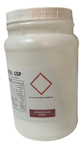Manitol Polvo Fino Usp 25kg
