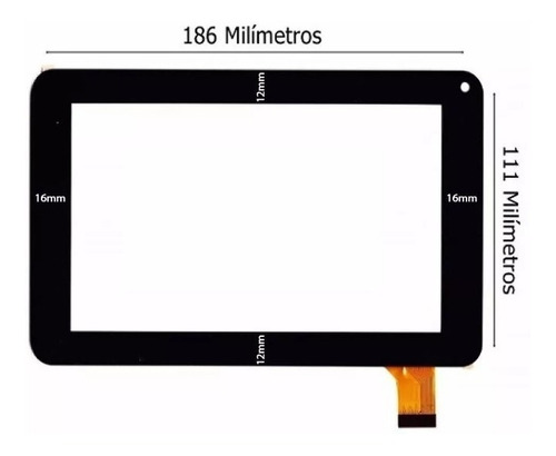 Tela Touch Tablet Multilaser M7s Quad Core Pronta Entrega