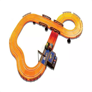 Pista Hot Wheels Autorama Slot Car Track Set 380cm Multikids