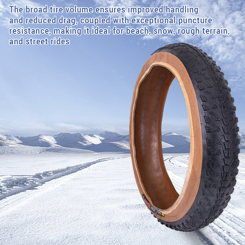 Snow Beach Tire, Tubo Interior De Goma, 20 X 3.0 Pulgadas, T