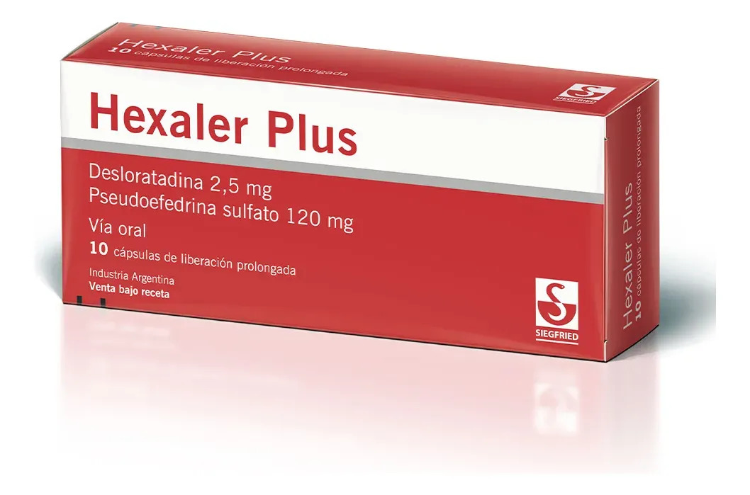 Hexaler Plus Hexaler Plus X 10 Cápsulas X 10 - Siegfried S.a