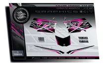 Comprar Calcos Yamaha Xtz 125 -variante Magenta - Insignia Calcos