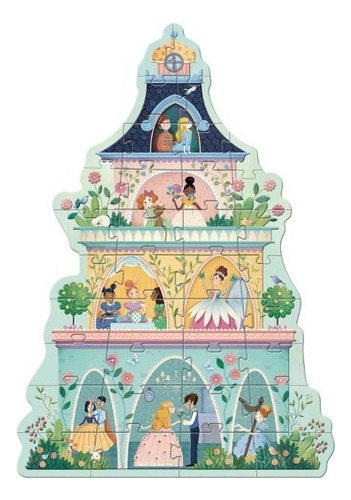 Puzzle Torre De Princesas 36 Piezas Djeco