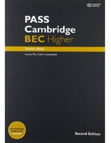 Pass Cambridge Bec Higher (2nd.edition) Teacher's + Audio Cd, De Vv. Aa.. Editorial National Geographic Learning, Tapa Blanda En Inglés Internacional, 2012