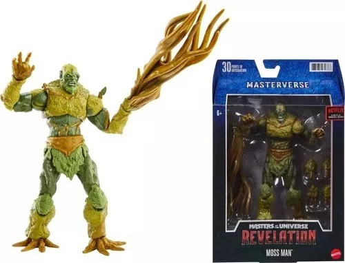 Boneco Moss Man Motu Revelation Masterverse Mattel Original