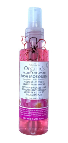 Aceite Rosa Mosqueta Antiedad Con Vit. E Florigan® 125ml.