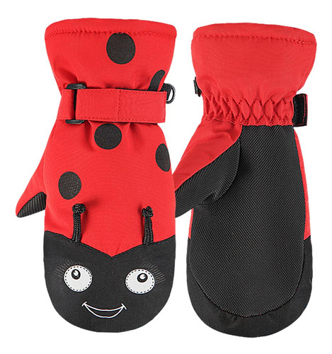 Guantes De Esquí Para Nieve Impermeables Para Niñas, M