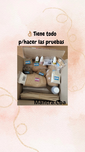 Kit P/hacer Sahumerios C/manga C/video E Inst. De Mantra.cba Neutra
