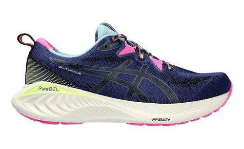 Tenis Running Asics Gel-cumulus 25 Tr Azul Mujer 1012b564.20