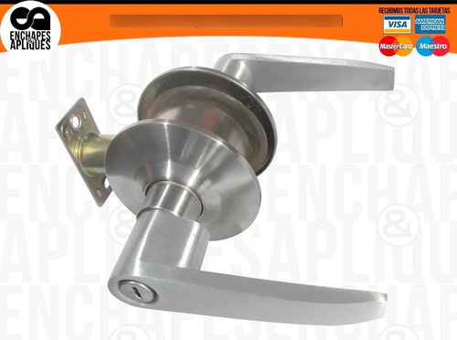 Imagen 1 de 3 de Chapa Manija Cadiz Inox - Entrada Ppal