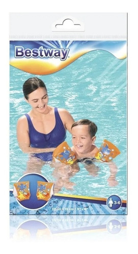Bracitos Salvavidas Flotador Bebe Inflable Bestway 32043 Edu