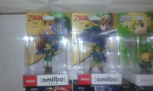 Vendo Amiibos Zelda, Toon Link, Ocarina, Skyward Preg. Disp. (Usado)
