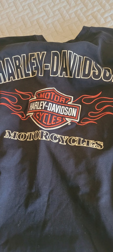 Polera Manga Larga Harley Davidson Original,  Usa ,motoquera