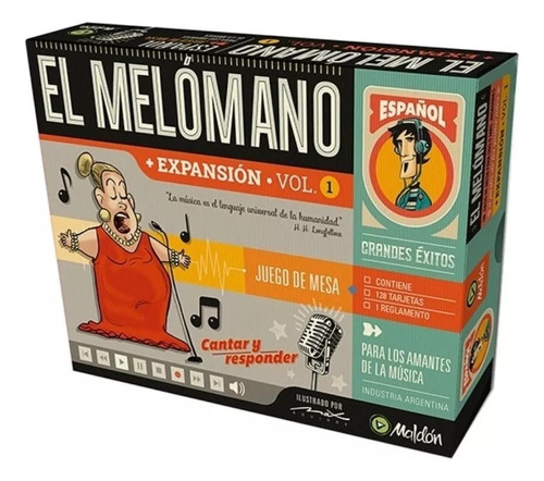 Expansion Para Juego Melomano Maldon Version Español Vol 1