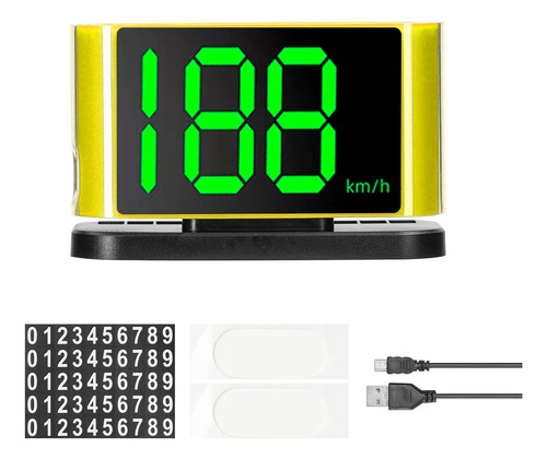 Sq Head Up Display Gps Velocímetro Digital Con Pantalla Led