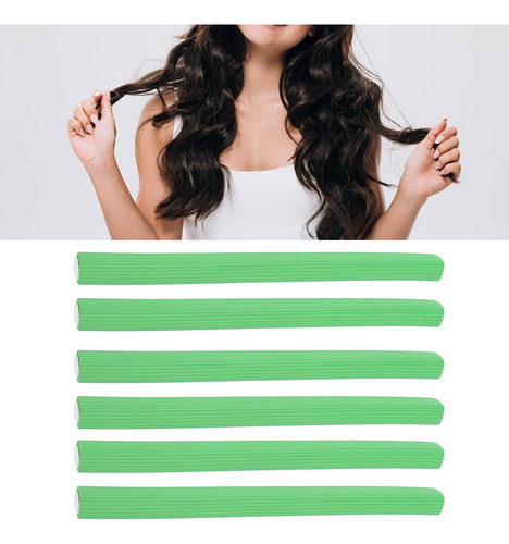 Varillas Para Rizar El Cabello, 6 Unidades, Esponja, Rodillo