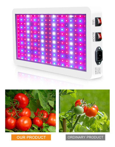 Luz Led De Cultivo De 1000 W Para Plantas De Interior, 216 L