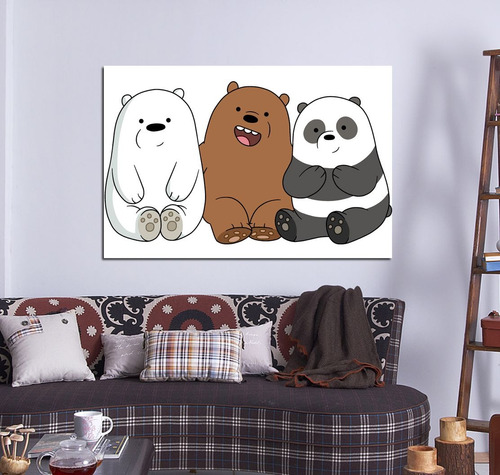 Cuadro Canvas Escandalosos We Bare Bears Osos