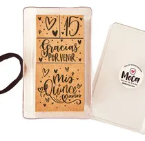 Comprar Mini Kit Temático Quinceañera - 15 Años - Sellos P\u002F Eventos