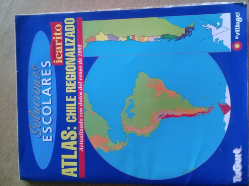 Atlas Chile Regionalizado Antiguo Soluciones Escolares