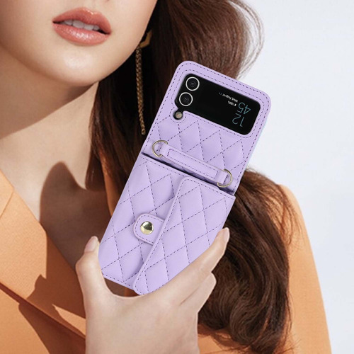Para Funda Tarjetero Para Samsung Galaxy Flip Z4 Z3 Mujer
